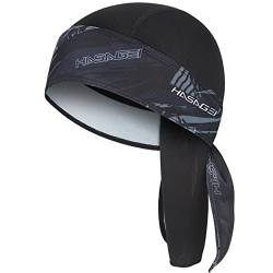 HASAGEI Bandana Herren Damen Atmungsaktiv Kopftuch Sports Bandana Cap Laufmütze Schnelltrocknend Kopftuch Unterm Radhelm Sommer Kopftücher Fahrrad Mütze (Twill) von HASAGEI