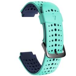 HASMI 22 mm Uhrenarmbänder kompatibel for Garmin Forerunner 235 230 620 630 735XT 235Lite Sportarmband Smartwatch Armband Silikonarmband (Color : D, Size : Forerunner 235) von HASMI