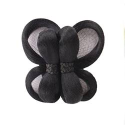 Haarteil Chinesisches altes traditionelles schwarzes Haar Zöpfe Chignon synthetisches Hanfu altes Kostüm Cosplay Haarknoten Prinzessin Haarknoten Cosplay Perücke for Frauen Dutt (Color : 020) von HASMI