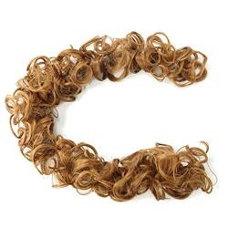 Haarteil Unordentliches Brötchen-Haarteil, 21 Zoll, langes, synthetisches, zerzaustes, flauschiges Haarknoten, Wickel-Scrunchies, DIY, lockiges Chignon-Haarteil, Haarband for Frauen Dutt (Color : Q13 von HASMI