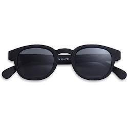HAVE A LOOK – Sonnenbrille + 1.5 Dioptrien - Rauchgraue Gläser 100% UV-Schutz - Sonnenbrille Damen - Sonnenbrille Herren – Leicht Lesebrille – Flexibügel – Brille mit Gute Passform - Dänisches Design von HAVE A LOOK