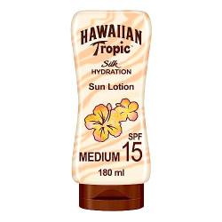 Hawaiian Tropic Silk Hydration Protective Sun Lotion Sonnencreme LSF 15, 180 ml (1er Pack) von HAWAIIAN Tropic