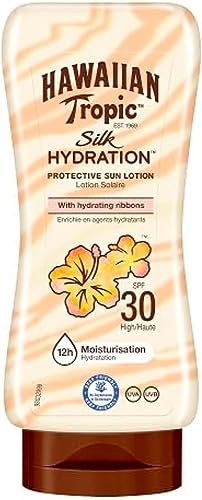 Hawaiian Tropic Silk Hydration Protective Sun Lotion Sonnencreme LSF 30, 180 ml, 1er Pack von HAWAIIAN Tropic