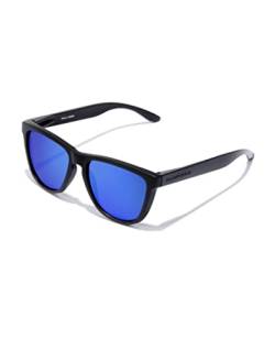 HAWKERS Herren One Polarized Sonnenbrille, Raw Schwarz · Blau Polarisiert, Einheitsgröße von HAWKERS