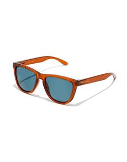 HAWKERS Herren One Sonnenbrille, Solid Turquoise Polarized · Caramel, Einheitsgröße von HAWKERS