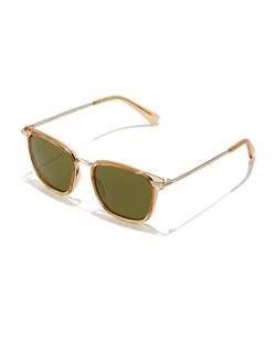 HAWKERS Unisex Ink Sonnenbrille, Solid Juniper Green · Champagne + Gold von HAWKERS