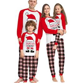 Weihnachts Schlafanzug Familie Family Christmas Pajamas Ugly Matching Christmas Pyjamas Set Xmas Pyjama Couple Family Mutter Tochter Familien Pyjama Schlafanzüge Weihnachten Familie Damen Kinder von HAXNOHEY