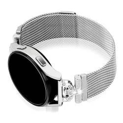 HAYONLIY Magnetic Bands Compatible for Samsung Galaxy Watch 6/5/4 40mm 44mm, 5 Pro, Watch 4/6 Classic 42mm 46mm 43mm 47mm, 20mm Mesh Stainless Steel Bling Strap, Dressy Replacement Wristband for Women von HAYONLIY