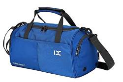 HAssy Outdoor-Sporttasche aus Nylon, großes Fassungsvermögen, für Fitness, Yoga, Handtasche, Reisen, Training, Fitnessstudio, Umhängetasche für Männer und Frauen von HAssy