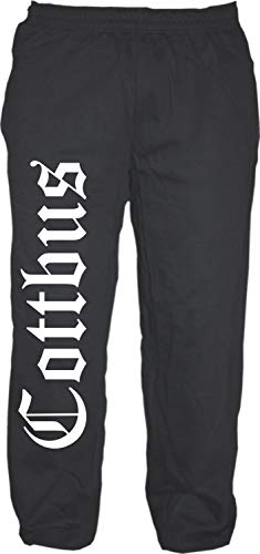 HB_Druck Cottbus Jogginghose - Altdeutsch - Sweatpants - Jogger - Hose Schwarz 2XL von HB_Druck