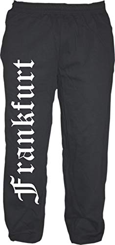 HB_Druck Frankfurt Jogginghose - Altdeutsch - Sweatpants - Jogger - Hose 2XL Schwarz von HB_Druck