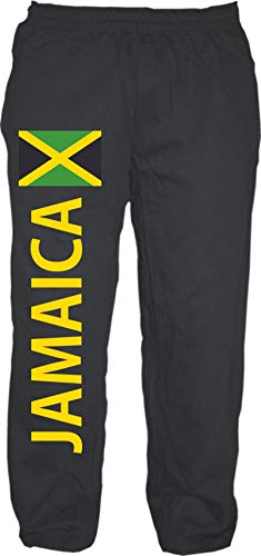 HB_Druck Jamaica Jogginghose - Sweatpants - Jogger - Hose L Schwarz von HB_Druck