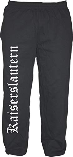 HB_Druck Kaiserslautern Jogginghose - Altdeutsch - Sweatpants - Jogger - Hose Schwarz XL von HB_Druck