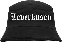 HB_Druck Leverkusen Fischerhut - Bucket Hat L/XL Schwarz von HB_Druck