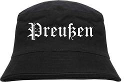 HB_Druck Preußen Fischerhut - Bucket Hat Schwarz L/XL von HB_Druck