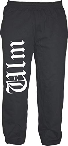 HB_Druck ULM Jogginghose - Altdeutsch - Sweatpants - Jogger - Hose 2XL Schwarz von HB_Druck