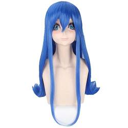 HBYLEE-Anime Role Play Wig For Fairy Tail Wendy Long Straight Blue Cosplay Wig Women Halloween Party 85cm[Farbe:blue] von HBYLEE