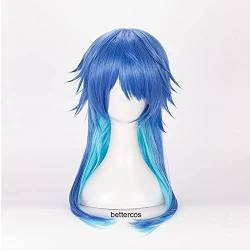 HBYLEE-Wig for cosplay Anime Coser Wig Tractor Dramatic DMMD Seragaki Aoba Cosplay Wig Blue Wig + Wig Synthetic Heat Resistant von HBYLEE