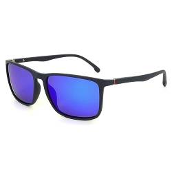 HCHES Polarisierte Metallsonnenbrille für fahrende Männer, quadratische Sonnenbrille für Herren-Reisebrillen, 4, Einheitsgröße von HCHES