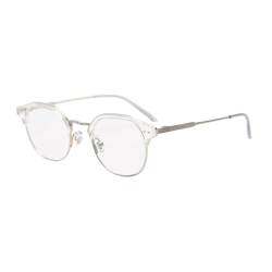 Vintage-Brillengestelle aus Metall mit Nieten, Brillengestell für Herren und Damen, 2, Einheitsgröße von HCHES
