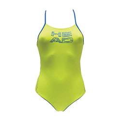 HEAD Damen 45240144LM/392 Badeanzug, Lemon, 44 von HEAD