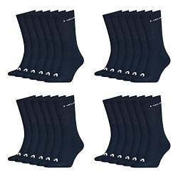 HEAD Damen Herren Crew Socken Cotton Blend Sport Socks 12 Paar , Größe:43-46, Artikel:-321 navy von HEAD