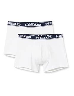HEAD Herren Boxer, White, S (2er Pack) von HEAD