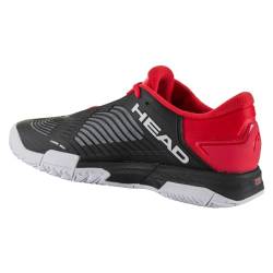 HEAD Herren Revolt Pro 4.5 Clay Men Tennisschuhe, Schwarz/Rot, 42.5 EU von HEAD