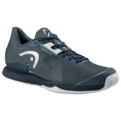 HEAD Herren Sprint Pro 3.5 Clay Men Tennisschuhe, Dunkelgrau/Blau, 43 EU von HEAD