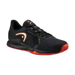 HEAD Sprint Pro 3.5 Clay Herren Tennisschuhe Schwarz Unisex Turnschuhe, 44 EU von HEAD