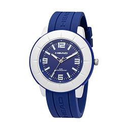 HEAD Unisex Analog Quarz Uhr mit Silikon Armband H160105 von HEAD