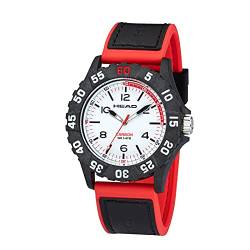 HEAD Unisex Analog Quarz Uhr mit Silikon Armband H800100 von HEAD