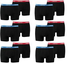 Head – Herren-Boxershort Basic, 12er-Pack, Herren, Red/Blue/Black, 12 x Small = Gr.4 von HEAD