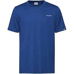 Head Mens Easy Court T-Shirt, Blau, L von HEAD
