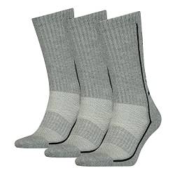 Head Unisex Crew Socken, Grau, 43/46 (3er Pack) von HEAD