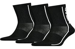 Head Unisex Crew Socken, Schwarz, 35/38 (3er Pack) von HEAD