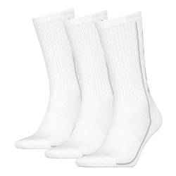 Head Unisex Crew Socken, Weiß, 39/42 (3er Pack) von HEAD