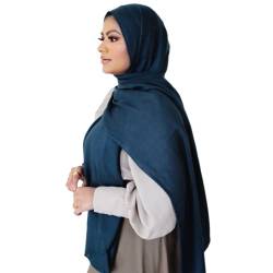 HEADED SOMEWEAR Damen Einfarbiger, Tidal Modal-Plain Hijab, 30x70 inches von HEADED SOMEWEAR