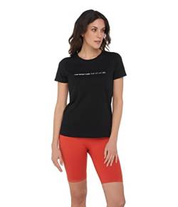 HEART AND SOUL Damen Manhattan T-Shirt, Schwarz, Small von HEART AND SOUL