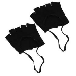 HEASOME Zehe 1 Paar Zehensocken Baumwolle für Damen Yoga-Socken ohne Zehen schwarze Absätze aussetzen Unsichtbare Zehentrenner-Socken Unsichtbare Socken mit Zehentrennung von HEASOME