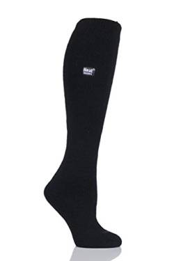 HEAT HOLDERS Damen 1 Paar 1.6 TOG Lite Knie High Socken Schwarz 4-8 von HEAT HOLDERS