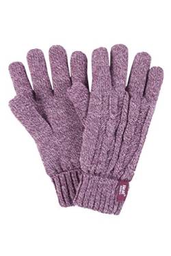 HEAT HOLDERS Damen 1 Paar Heatweavergarn Handschuhe mit Wärmerückhaltungswert 2,3 - Rose S/M von HEAT HOLDERS