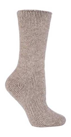 HEAT HOLDERS - Damen 2.7 Tog Thermo Winter Warm Wollsocken (37/40, Oatmeal Beige (S.Wool)) von HEAT HOLDERS