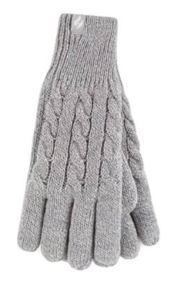 HEAT HOLDERS - Damen Thermisch Winter Handschuhe in 7 Farben (M/L, Grau) von HEAT HOLDERS