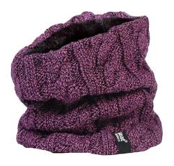 HEAT HOLDERS - Damen Winter Schal Nackenwärmer Halswärmer mit Innen Fleece (Einheitsgröße, Violett) von HEAT HOLDERS