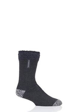 HEAT HOLDERS Herren Lumi Schlafen Socken Packung mit 1 Holzkohle 39-45 von HEAT HOLDERS