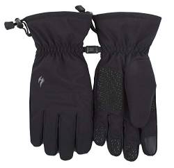 HEAT HOLDERS - Herren Touchscreen Handschuhe | Thermo Gefüttert und Wasserdicht Handschuhe für Winter (Schwarz, S-M) von HEAT HOLDERS