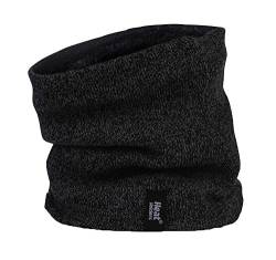 HEAT HOLDERS - Herren Warm Outdoor Halswärmer für Winter | Nackenwärmer mit Fleece Gefüttert (Einheitsgröße, Schwarz) von HEAT HOLDERS