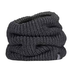 HEAT HOLDERS - Herren Winter Warm Fleece Strick Groß Nacken Halswärmer (One Size, Charcoal (Larvic)) von HEAT HOLDERS