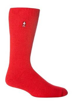 HEAT HOLDERS - Herren und Damen Thermosocken für Winter | Extra Warm Socken mit Innenfleece (37-42, Rot) von HEAT HOLDERS